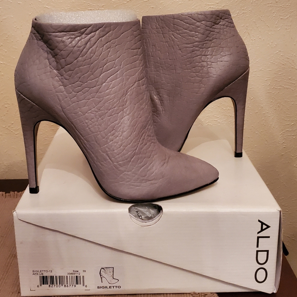 ALDO Gray Booties - New